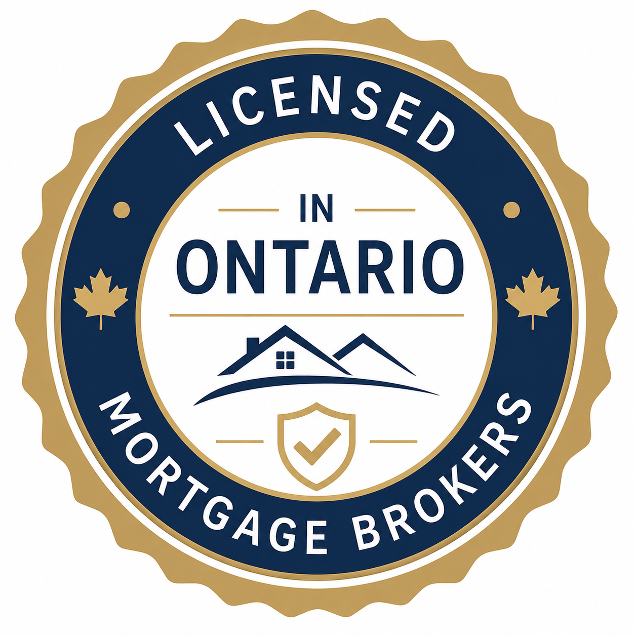 Licensed mortgage brokers in Ontario badge